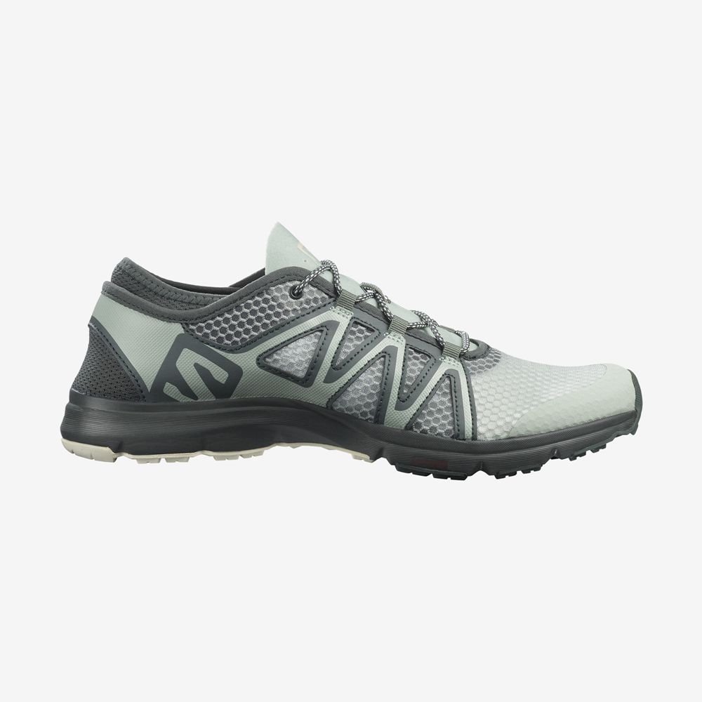 Salomon Singapore Mens Hiking Shoes - CROSSAMPHIBIAN SWIFT 2 Gray | 15346-MHFO